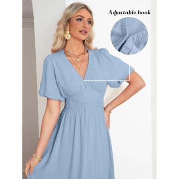 Simplee Women's Boho Maxi Dress for Summer Weddings and More