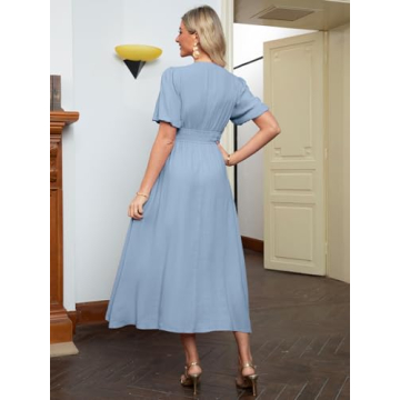 Simplee Women's Boho Maxi Dress for Summer Weddings and More