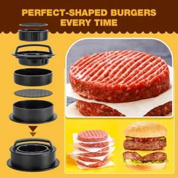 Smash Burger Press Kit for Perfect Burger Making