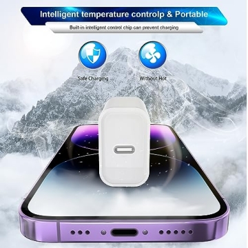 3-Pack Extra Long 10FT iPhone Fast Charger for All Devices