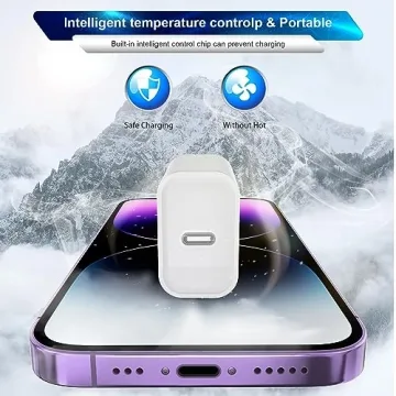 3-Pack Extra Long 10FT iPhone Fast Charger for All Devices