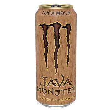 Java Monster Loca Moca, Coffee + Energy Drink, 15 Ounce (Pack of 12)