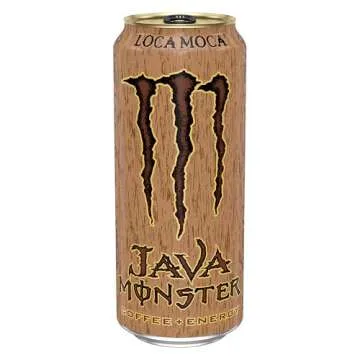 Java Monster Loca Moca, Coffee + Energy Drink, 15 Ounce (Pack of 12)