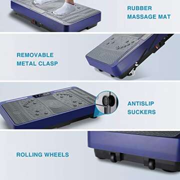 Natini Vibration Plate for Whole Body Fitness and Relaxation