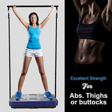 Natini Vibration Plate for Whole Body Fitness and Relaxation