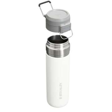Stanley Quick Flip GO Water Bottle 24 oz | Push Button Lid | Leakproof and Packable for Travel and S...