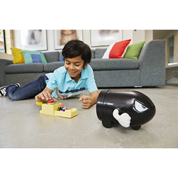 Hot Wheels Mario Kart Bullet Bill Launcher for Kids