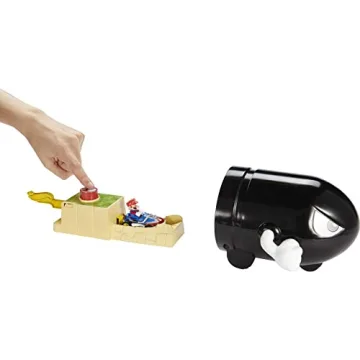 Hot Wheels Mario Kart Bullet Bill Launcher for Kids