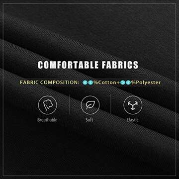 BUXKR Men's Slim Joggers Workout Pants for Gym Running and Bodybuilding Athletic Bottom Sweatpants with Deep Pockets,Black,XL