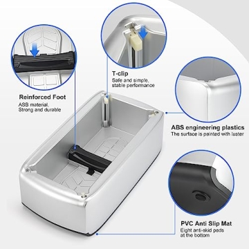 Automatic Shoe Cover Dispenser with 200 Disposable Covers