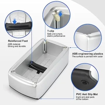 Automatic Shoe Cover Dispenser with 200 Disposable Covers
