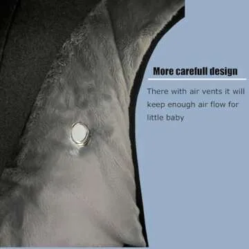 Car Seat Cover for Babies Winter - Baby Car Seat Covers Universal Cold Weather Shield,Warm and Cozy ...