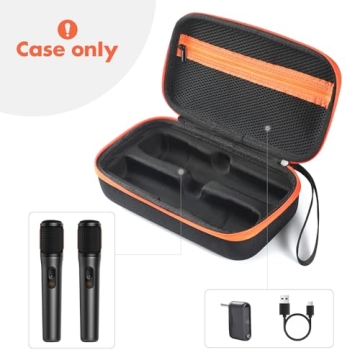 JBL PartyBox Wireless Mic Case - Portable & Organized
