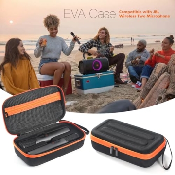 JBL PartyBox Wireless Mic Case - Portable & Organized