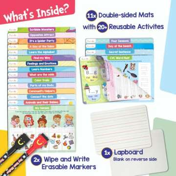 Funcils Learn to Write for Kids - Educational Toys & Games, Preschool & Kindergarten Learning Activi...