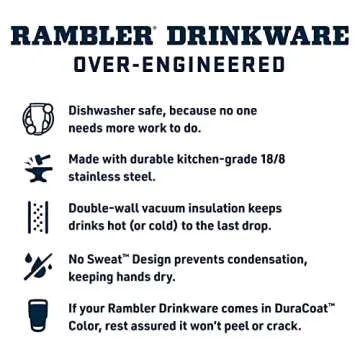 YETI Rambler 12 oz Stainless Steel Bottle with Hot Shot Cap