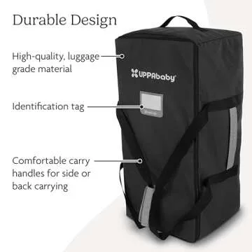 UPPAbaby Travel Bag for Remi Playard - Fits Playard, Mattress, Bassinet and Sheet - Easy-Carry Handles + Durable Design with TravelSafe Protection