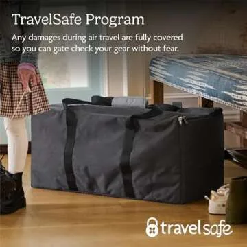 UPPAbaby Travel Bag for Remi Playard - Fits Playard, Mattress, Bassinet and Sheet - Easy-Carry Handles + Durable Design with TravelSafe Protection