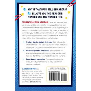 New Dad, Same Bad Jokes: A Dad Joke a Day for That First Sleepless Year