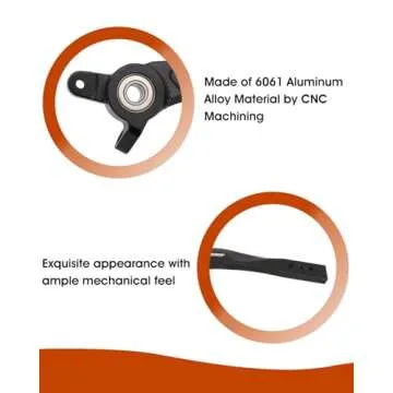 Durable JFG RACING Rear Brake Foot Pedal Lever for Motorcycles