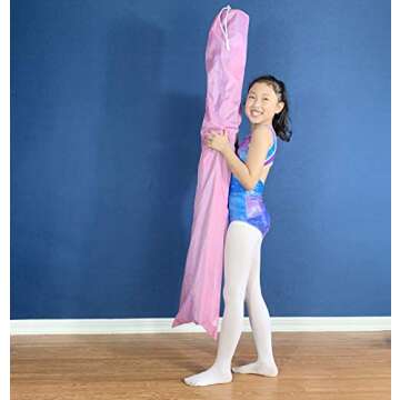 6FT Folding Balance Beam for Kids - Safe & Portable Gymnastics Equipment