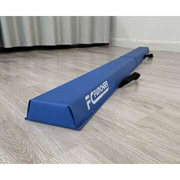 6FT Folding Balance Beam for Kids - Safe & Portable Gymnastics Equipment