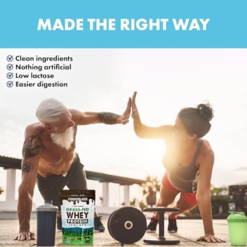 Opportuniteas Grass Fed Vanilla Protein Powder - Natural Nutrition