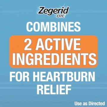 Zegerid OTC Heartburn Relief with Omeprazole 20mg