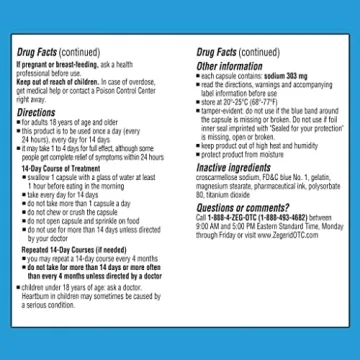 Zegerid OTC Heartburn Relief with Omeprazole 20mg