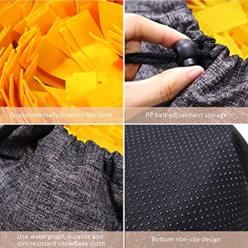 Pet Snuffle Mat for Dogs Interactive Puzzle for Slow Feed