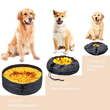 Pet Snuffle Mat for Dogs Interactive Puzzle for Slow Feed