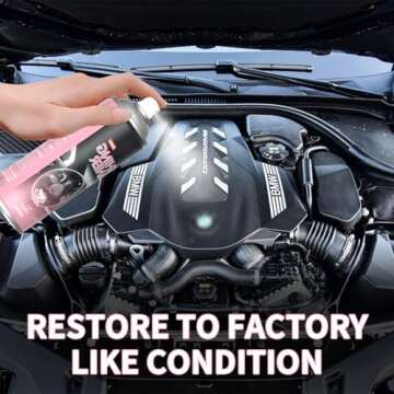 DONKEYPRO Polishing Cleaner for Car Interior Detailing、Rubber、Leather, 15 oz Aerosol Can (1)