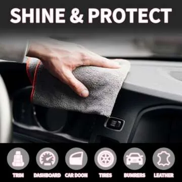 DONKEYPRO Polishing Cleaner for Car Interior Detailing、Rubber、Leather, 15 oz Aerosol Can (1)