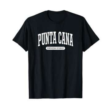 College Style Punta Cana Dominican Republic Souvenir Gift T-Shirt