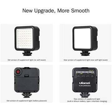 Ulanzi VL49 RGB LED Video Light - Versatile Lighting Solution