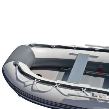 BRIS 10.8 ft Inflatable Boat for Fishing and Recreation