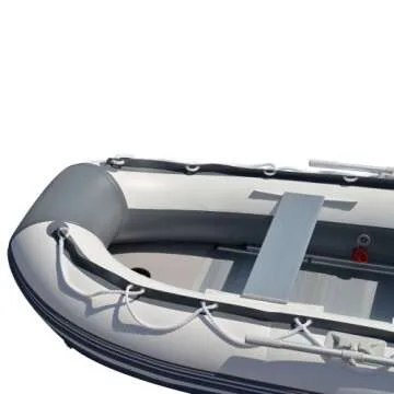 BRIS 10.8 ft Inflatable Boat for Fishing and Recreation