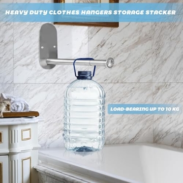 Retractable Clothes Hanger Storage Organizer for Home