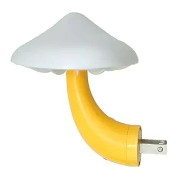 iBetterLife Sensor LED Mushroom Night Light Plug-in Wall Dream Bed Room Nightlight for Adults Kids Cute Mushroom Lamp Cottagecore Decor for Bedroom, Bathroom, Stairs, Hallway Corridor, Warm White