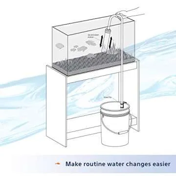 Aqueon Mini Aquarium Siphon Vacuum Cleaner for Tanks