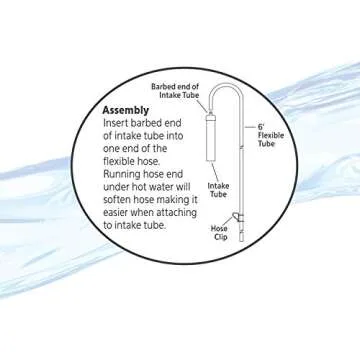 Aqueon Mini Aquarium Siphon Vacuum Cleaner for Tanks