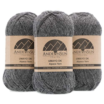 Soft Alpaca Yarn Skeins by Umayo for Knitting and Crocheting