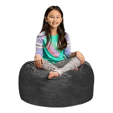 Sofa Sack - Plush, Ultra Soft Kids Bean Bag Chair - Memory Foam Bean Bag Chair with Microsuede Cover - Stuffed Foam Filled Furniture and Accessories for Kids Room