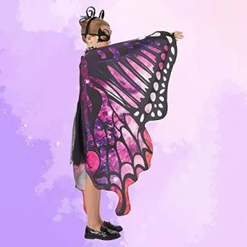 Tibeha Butterfly Costume for Girls with Accessories