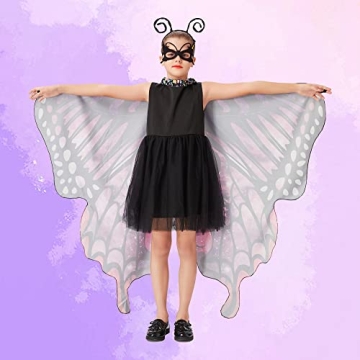 Tibeha Butterfly Costume for Girls with Accessories