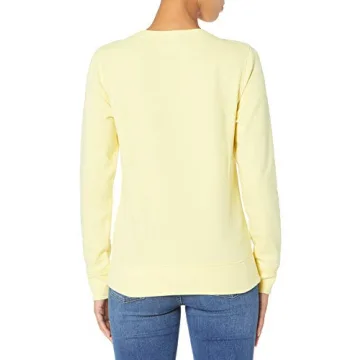 Shop Amazon Essentials Women's Comfort Crewneck Sweatshirt