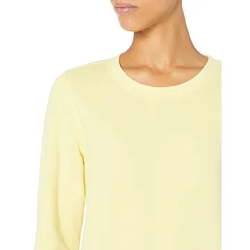 Shop Amazon Essentials Women's Comfort Crewneck Sweatshirt