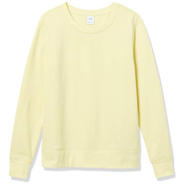 Shop Amazon Essentials Women's Comfort Crewneck Sweatshirt