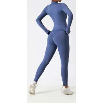 Stylish Two-Piece Tracksuit Set for Active Women