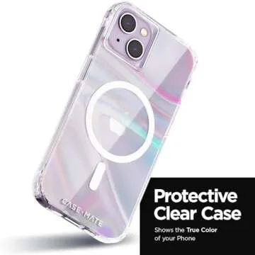 Stylish Case-Mate Soap Bubble Case for iPhone 15 Plus / 14 Plus